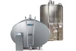Fabdec - Model DX-FF - Bulk Milk Cooling Tanks