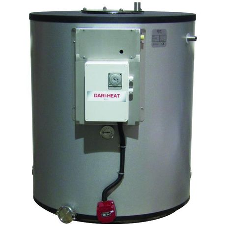 DARI-HEAT - Dairy - Milking Systems - Vented Water Heater For Milk ...