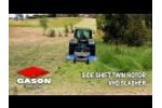 Gason Agriculture - Side-Shift Twin Rotor VHD Slasher (Extended) Video