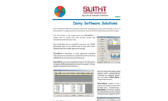 Sum-It - Total Dairy & DairyMate Herd Management Software Brochure