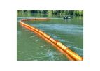 Enviro-USA - Model 24 Inch - Inflatable Oil Containment Boom for Protected Ports