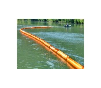 Enviro-USA - Model 24 Inch - Inflatable Oil Containment Boom for Protected Ports