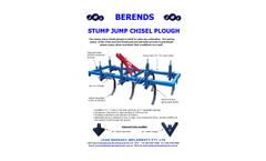 JBI - Stump Jump Chisel Plough - Datasheet