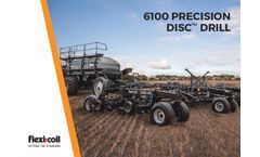 Flexi-Coil - Model 6100 - Precision Disc Drill Brochure