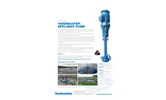 Yardmaster - Vertical Effluent Pump for Irrigation Brochure