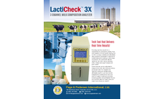 LactiCheck - Model LC-3X - Milk Analyzer Brochure