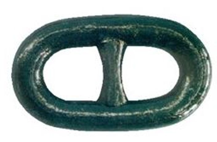 Stud Link Chain, Black or Galvanised