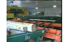 Horizontal Resaw - Sawmill Equipment by McDonough Manufacturing Video