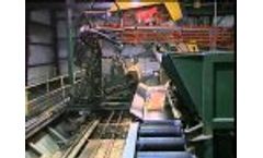 Band Headrig and Carriage - Sawmill Equipment by McDonough Manufacturing - Video