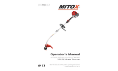 Mitox - Model 25C-SP - Select Petrol Grass Trimmer Brochure