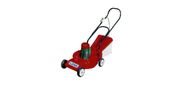 Traditional Electrical Rotary Mower with a Grass Collector