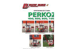 Perkoz - Model 400, 600, 800 and 1000 - Field Sprayers Brochure