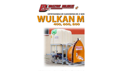 Wulkan - Model 1000, 1500 & 2000 - Orchard Sprayers Brochure