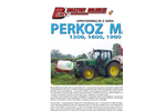 Perkoz Max - Model 800, 1000, 1300, 1600 & 1900 - Field Sprayers Brochure