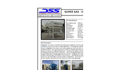 SuperSax - Model 1500 - Variable Speed Direct Drive Electrical Panel Brochure
