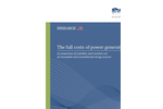 BWE Greenpeace The full costs of power generation Brochure