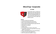 Micro Trap - Model MT 2000 - High Efficiency Air Filtration Brochure