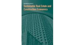 International Journal of Sustainable Real Estate and Construction Economics (IJSRECE)
