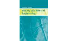 International Journal of Mining and Mineral Engineering (IJMME)