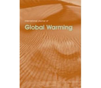 International Journal of Global Warming  (IJGW)