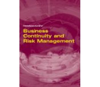 International Journal of Business Continuity and Risk Management (IJBCRM)