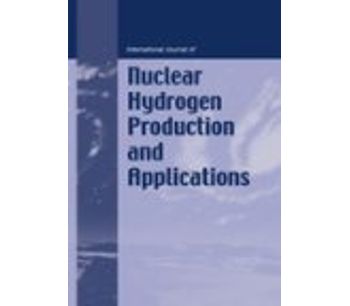International Journal of Nuclear Hydrogen Production and Applications (IJNHPA)