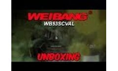 Weibang Shaft Drive Professional Lawnmower WB537SCVAL Unboxing Video