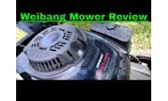 Weibang Commercial Mower Review Video