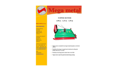 Mega-Metal - Model 1,00 m – 1,25 m – 1,50 m - Topper Mower Brochure