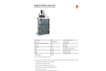 HSM Model V-Press 503 eco Double Door With Bell-Crank Lever - Datasheet