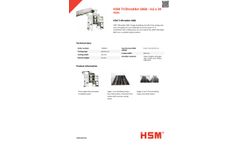 HSM TriShredder - Model 6060 - 4.6 x 34mm - Multilevel Shredder-Systems - Datasheet