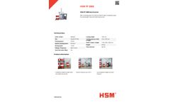 HSM - Model FP 3000 Explosion Protected Version - Barrel Press - Datasheet