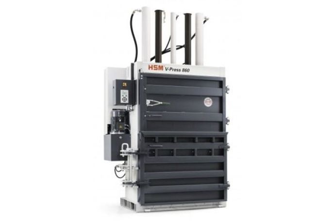 HSM - Model V-Press 860 S - Vertical Baling Press