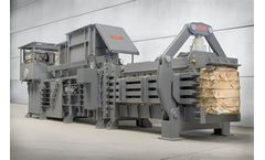 HSM - Model VK 15020 - 75+75 kW Frequency-Controlled Compacting Channel Baling Presses