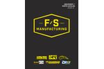 F/S Manufacturing Equipment & Parts - Catalog