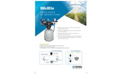 MixRite - Electric Control for Hydraulic Pumps - Brochure