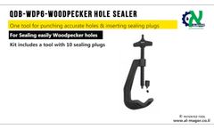 How to use QDB-WDP6-Woodpecker Hole / Al-Magor Field & Garden Tools - Video