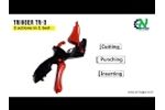 How to use TRIGGER TR-3: Garden piping cutting, punching, Inserting by Al-Magor Tools - Video