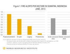 Indonesian forest fire and haze risk remains high