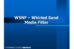 Whirled - Model WSMF-30 - Sand Media Filter - Brochure