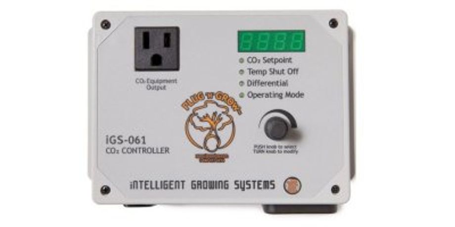 Plug N Grow - Model iGS-061 - CO2 Controller with High Temperature Shut-Off