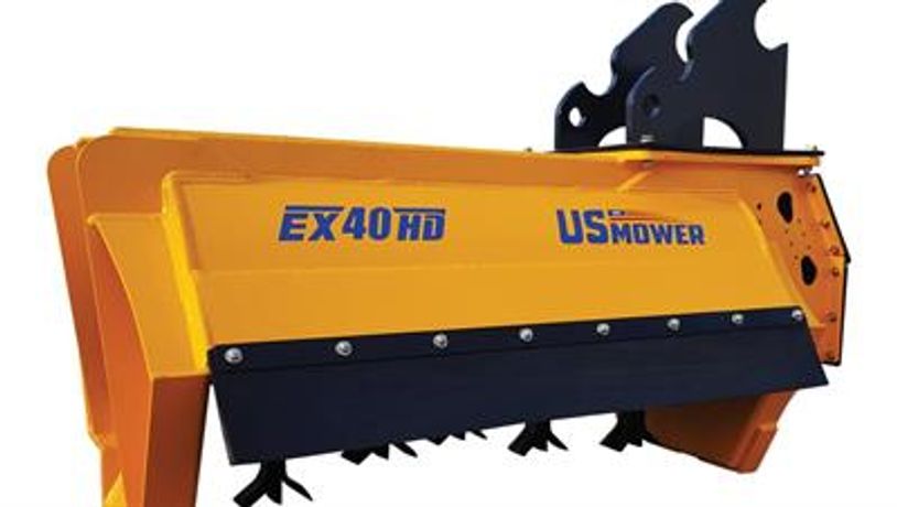 US Mower - Model EX40HD - Excavator Flail Brush Mower