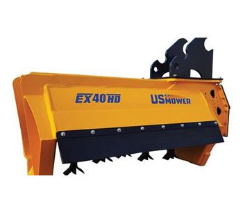 US Mower - Model EX40HD - Excavator Flail Brush Mower