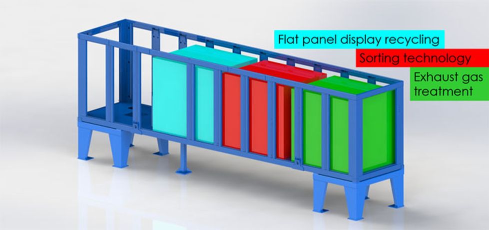 Blubox - Flat Panel Display Recycling Plant