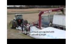 Tridekon GrainBoss Unloader - Grain Bag Extractor Features - Video