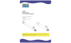 RK2 - Model XFLO - UV Sterilizers  Brochure