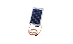 Solar Panel and Battery Powered System