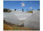 P-Marom - Model ROI - Fix Vent / Roof Curtain Greenhouse Tunnels