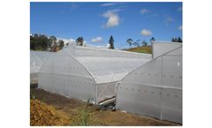P-Marom - Model ROI - Fix Vent / Roof Curtain Greenhouse Tunnels