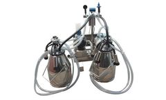 Model SM-01 SS - Vacuum Pump Type Bucket Milking Machine